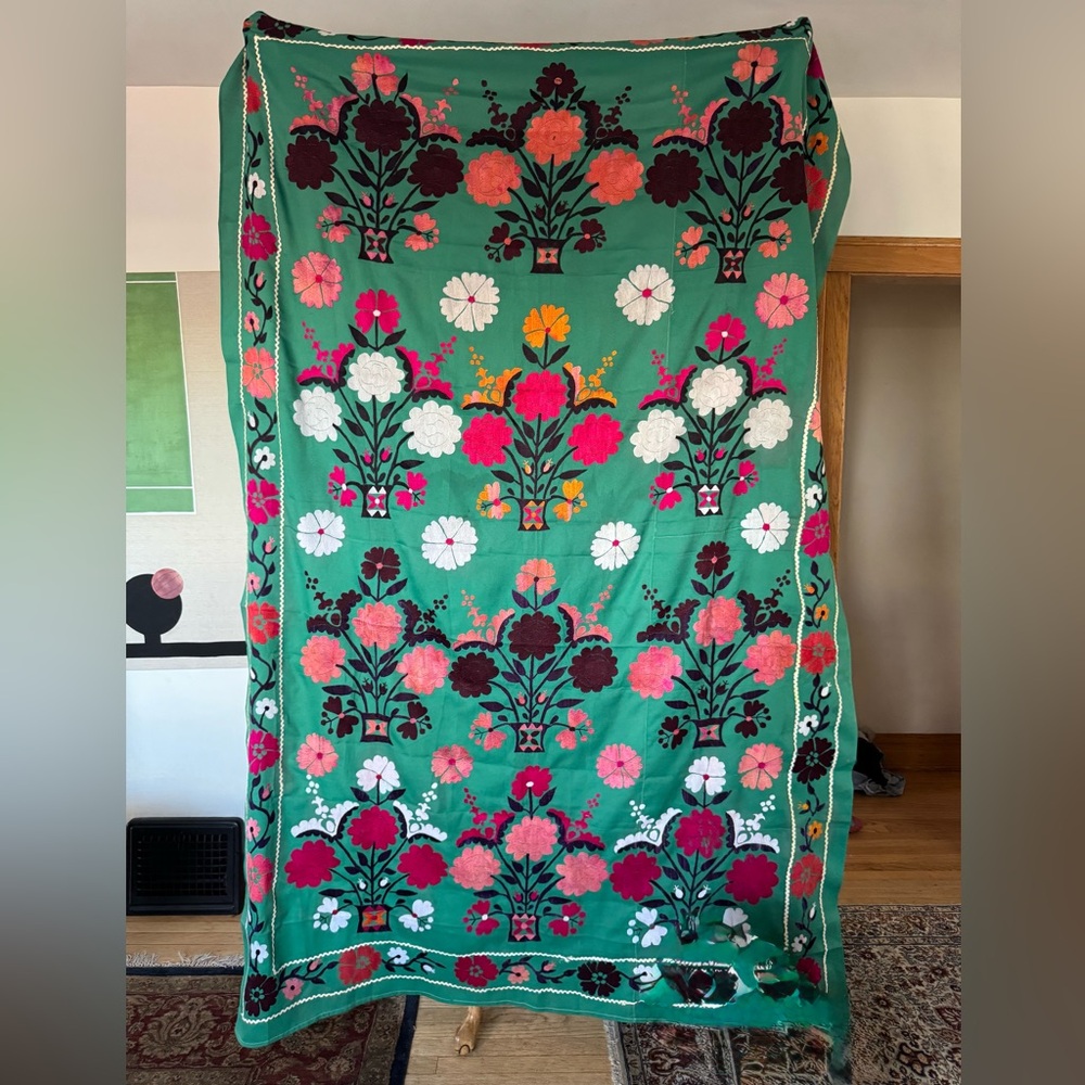 Amazing Handmade Curtain, Wall Hanging, Tablecloth